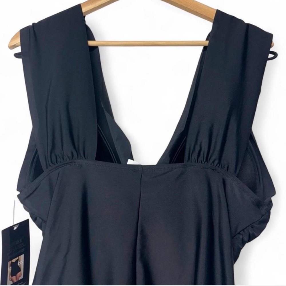 Shore Shapes Swimwear V-Neckline one piece swimsuit - Picture 6 of 8